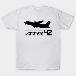 ATR 42 Silhouette Print (Black) T-Shirt